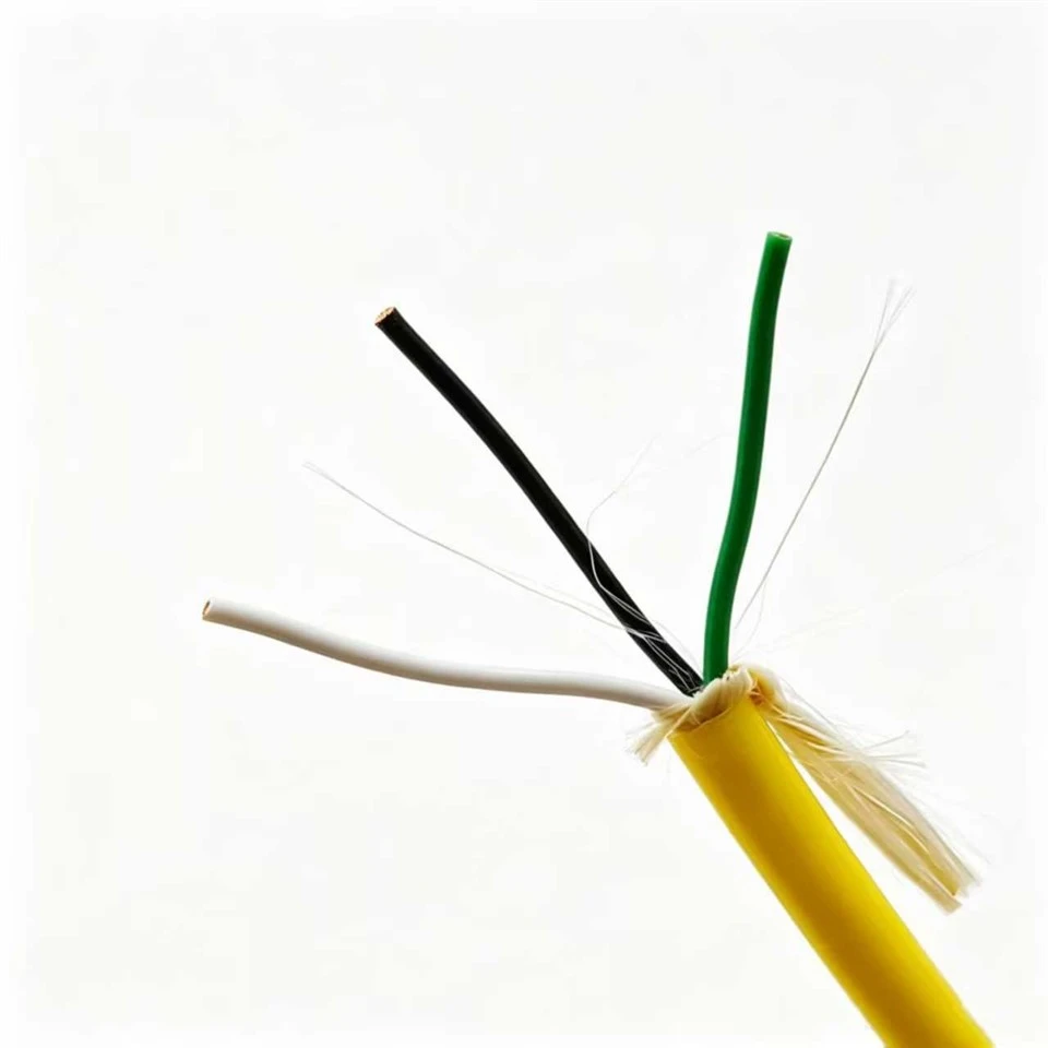 Heavy Duty Underwater Detection Cable 3*20AWG Tinned Copper PE Insulation Double TPU Jacket For Underwater Camera Sensor Systems factory