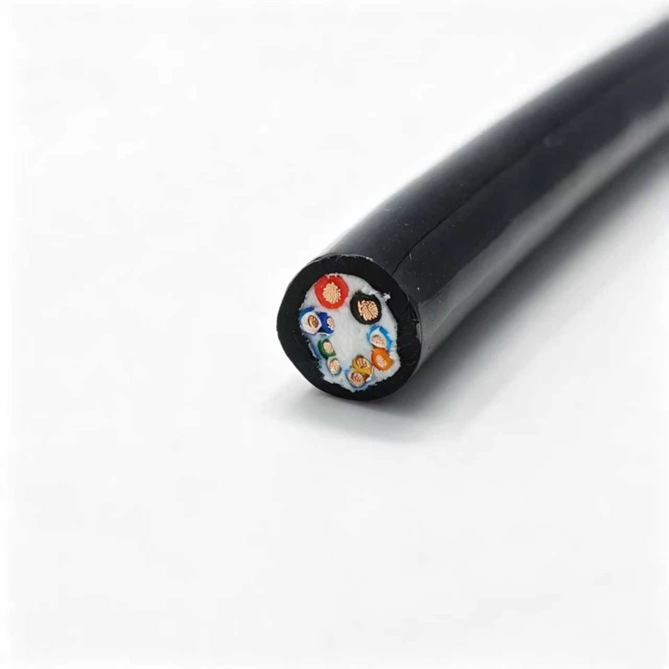 Industrial 10 Core Underwater Cable TPU Jacket PP Insulation Stranded Conductor For ROV And Marine Equipment high quality