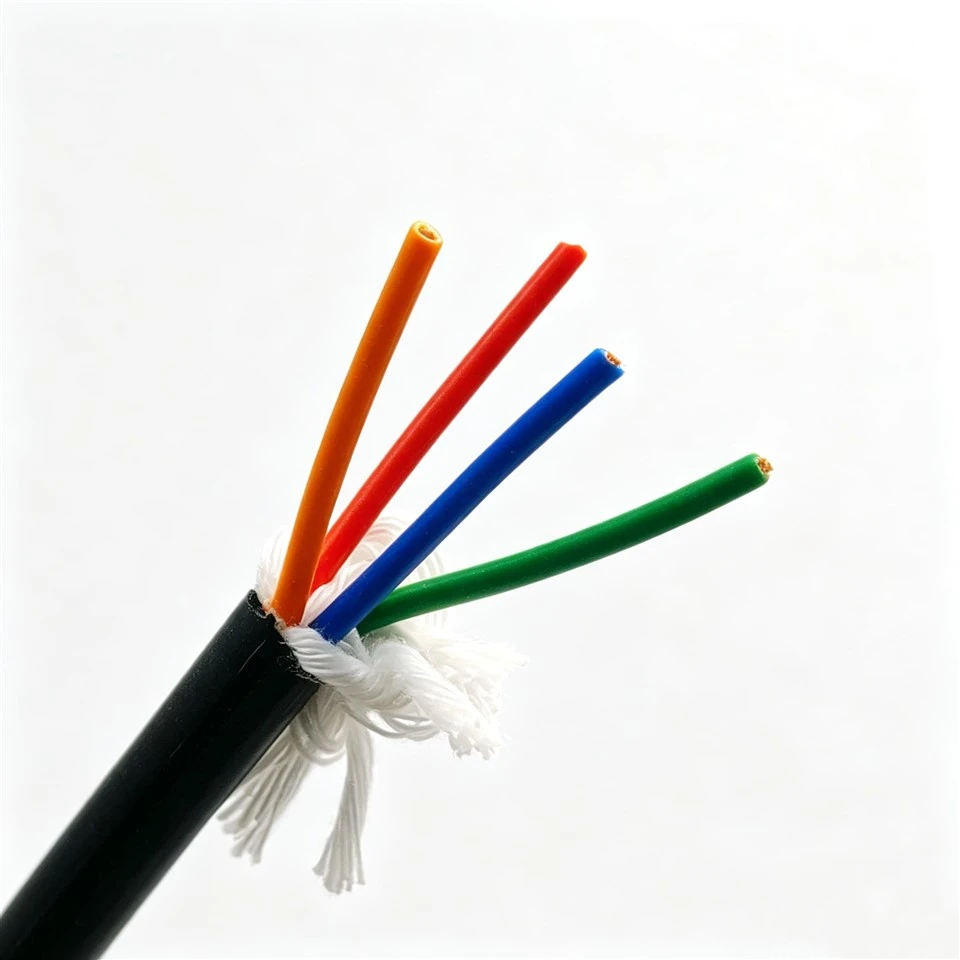 Paide prilagođeni 4*18AWG TPU vodootporni električni kabel s PP izoliranim bakrenim vodičem upletenim za pomorsku opremu