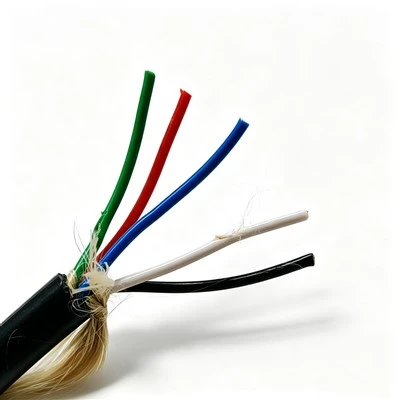 Fleksibilni dvo-slojni TPU kabel 5*1mm² goli bakreni vodič TPEE izolirani LCP vlačni pleten za podvodni ROV kabel za napajanje